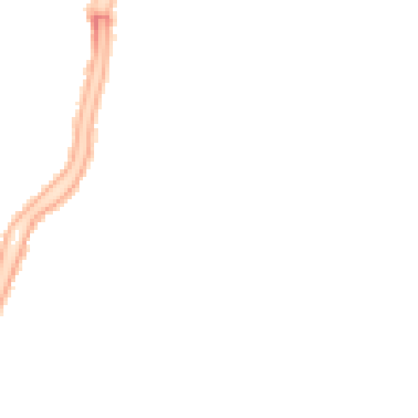 Night-time road noise heatmap for PE11 2QF