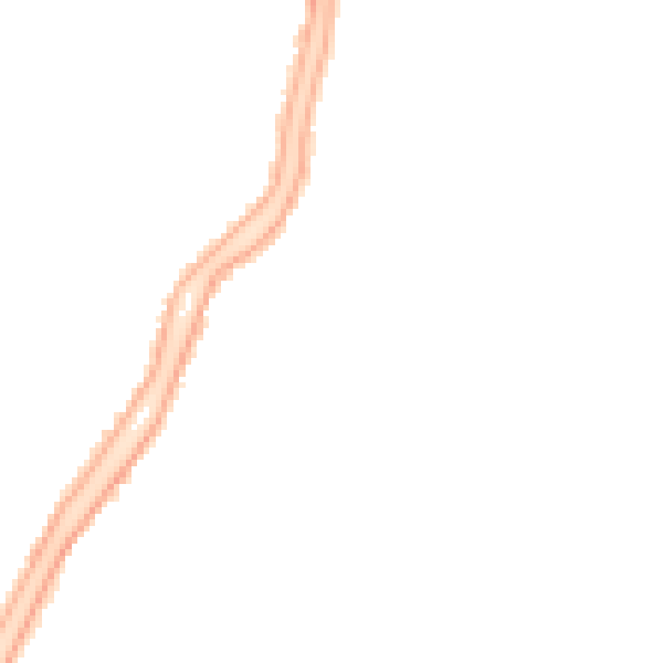Night-time road noise heatmap for PE11 2RN