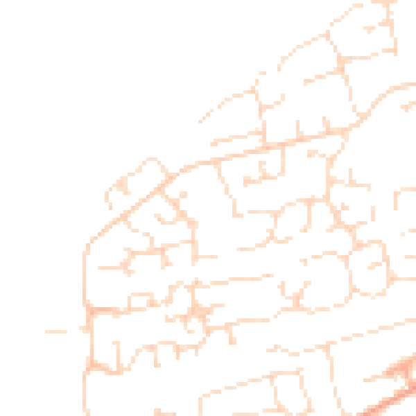 Daytime road noise heatmap for PE11 3FS
