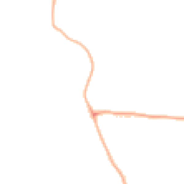 Night-time road noise heatmap for PE11 3GR