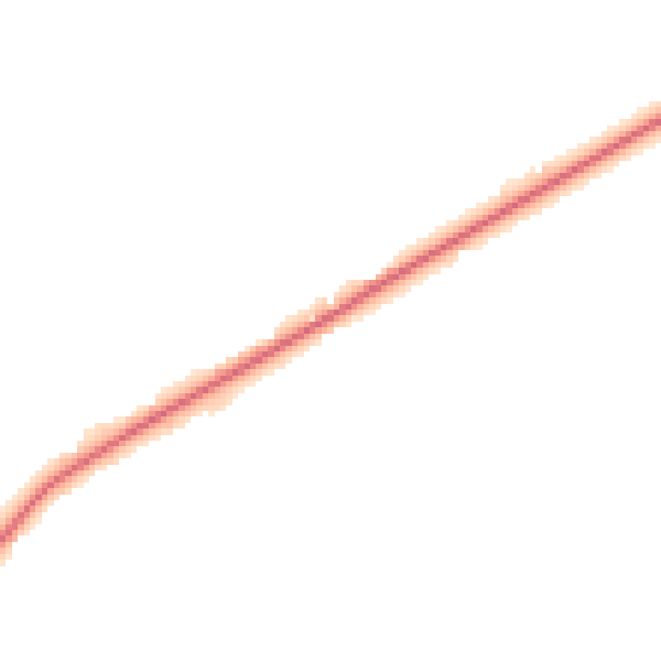 Night-time road noise heatmap for PE11 3HL