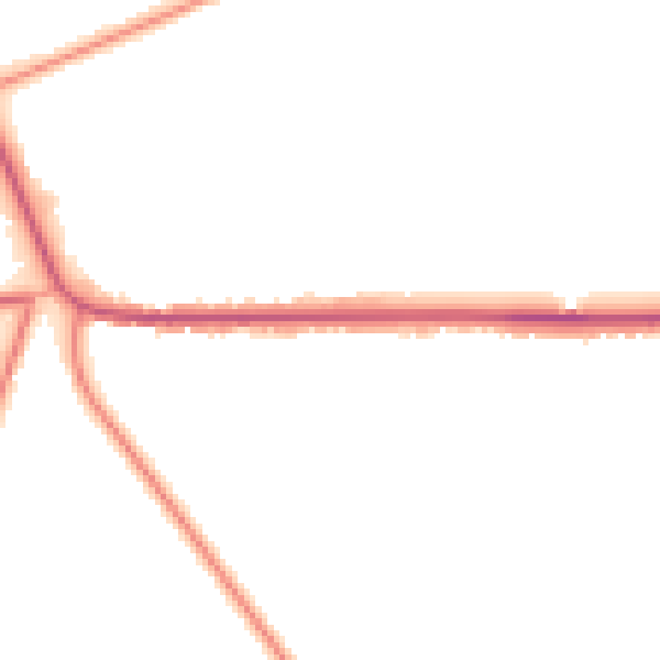 Daytime road noise heatmap for PE11 3LW