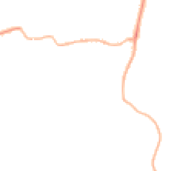 Night-time road noise heatmap for PE11 3RP