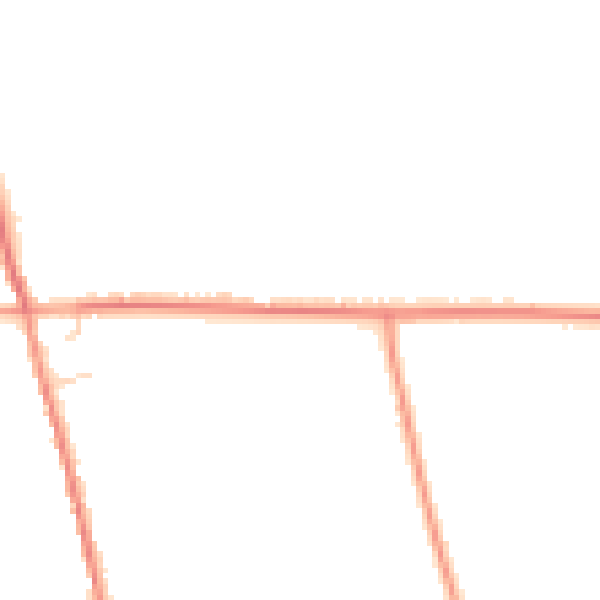 Daytime road noise heatmap for PE11 3TB