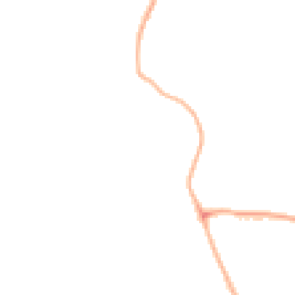 Night-time road noise heatmap for PE11 3TR
