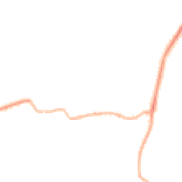 Night-time road noise heatmap for PE11 3XF