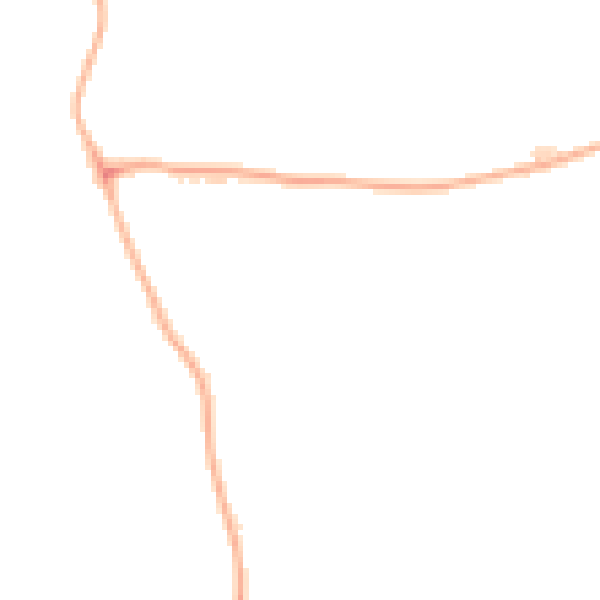 Night-time road noise heatmap for PE11 3XH