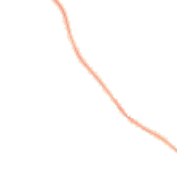 Night-time road noise heatmap for PE11 4FA