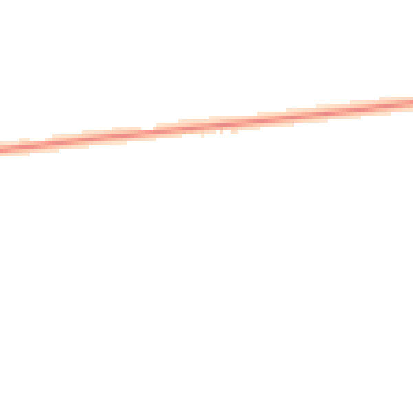 Night-time road noise heatmap for PE11 4JY