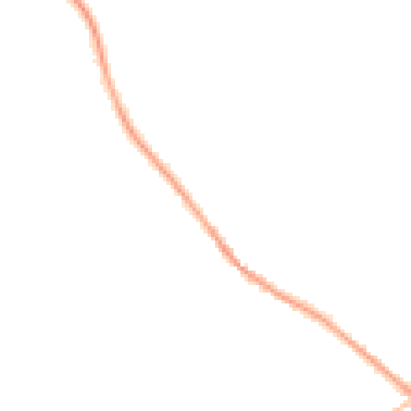 Night-time road noise heatmap for PE11 4NA