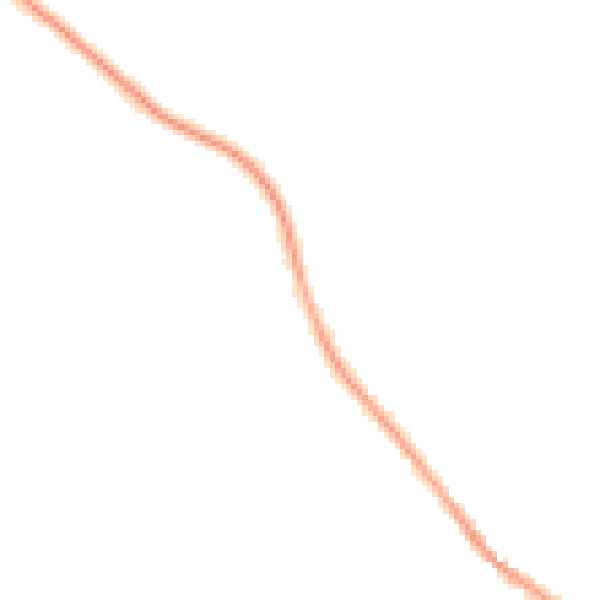 Night-time road noise heatmap for PE11 4NB
