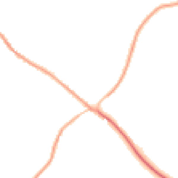 Night-time road noise heatmap for PE11 4PH