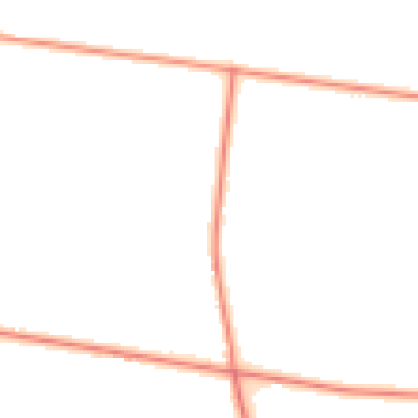 Daytime road noise heatmap for PE11 4RA