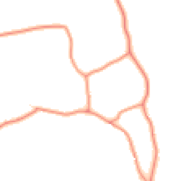 Daytime road noise heatmap for PE11 4SS