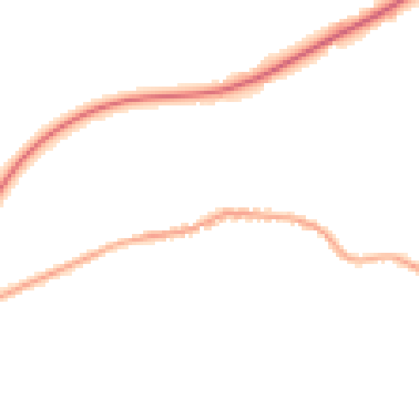 Night-time road noise heatmap for PE11 4ST