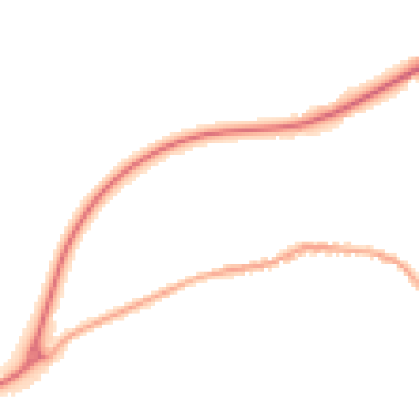 Night-time road noise heatmap for PE11 4UB
