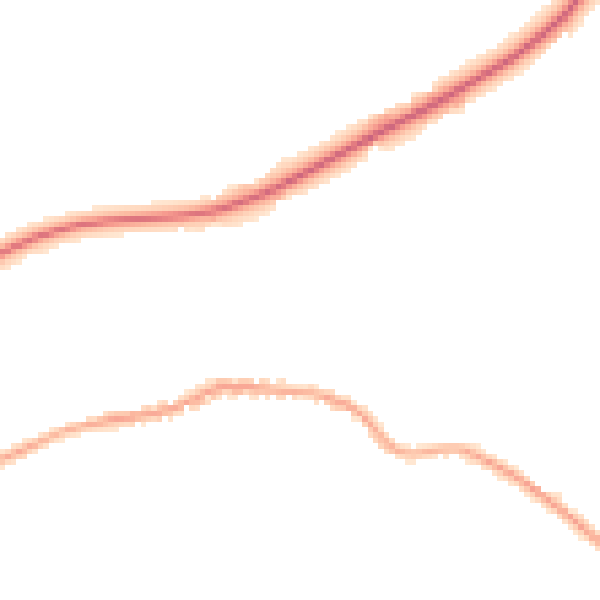 Night-time road noise heatmap for PE11 4UD