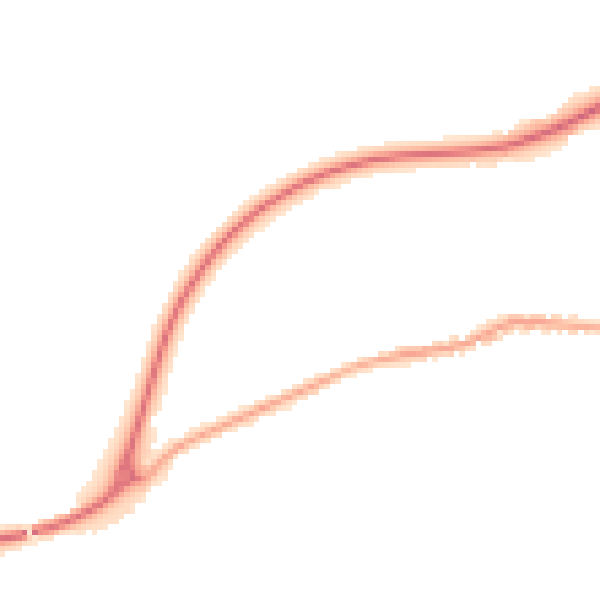 Night-time road noise heatmap for PE11 4UG