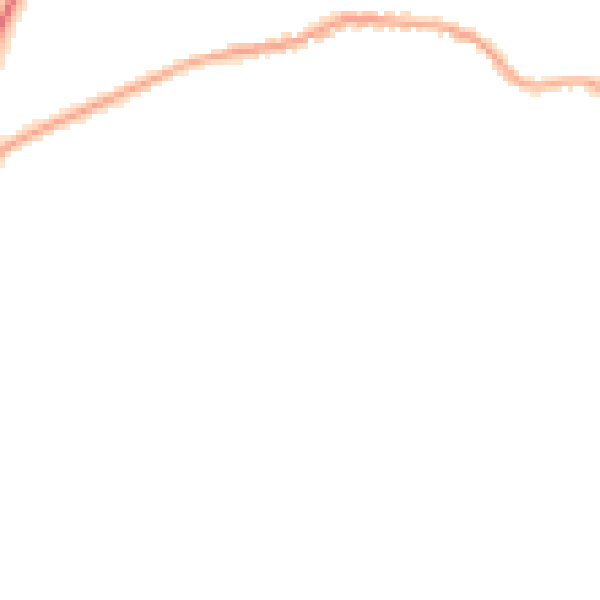 Night-time road noise heatmap for PE11 4UN