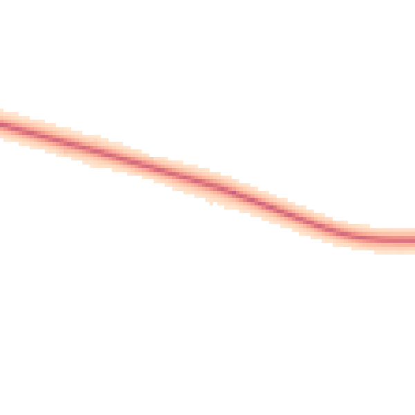 Night-time road noise heatmap for PE11 4XE