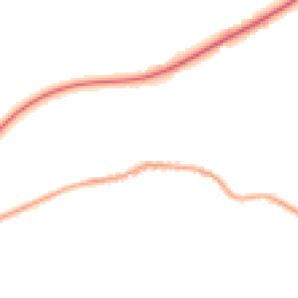 Night-time road noise heatmap for PE11 4YF