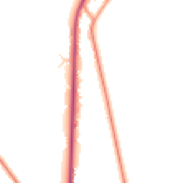 Daytime road noise heatmap for PE11 7AE