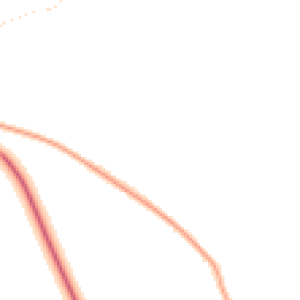 Night-time road noise heatmap for PE12 0AB