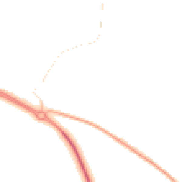 Night-time road noise heatmap for PE12 0AD