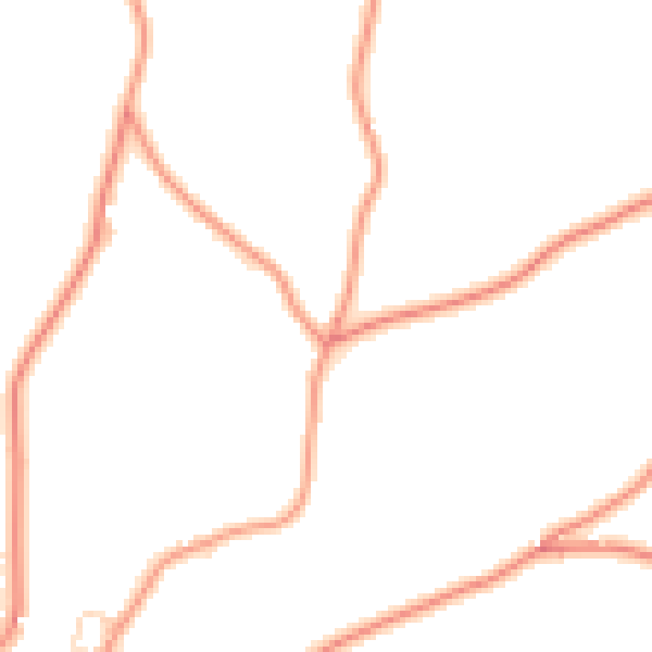 Daytime road noise heatmap for PE12 0AF