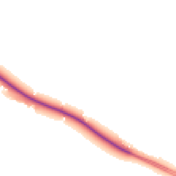 Night-time road noise heatmap for PE12 0BP