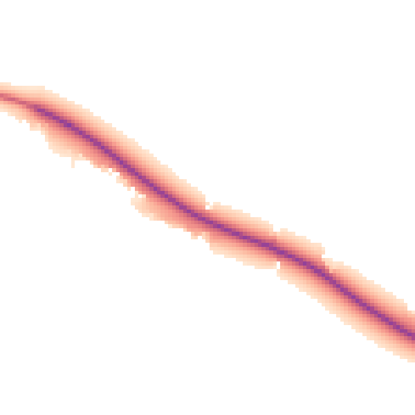 Night-time road noise heatmap for PE12 0DH