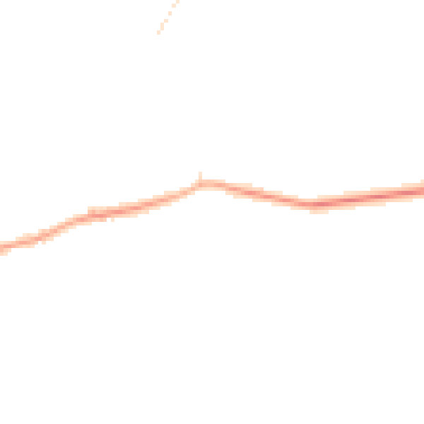 Night-time road noise heatmap for PE12 0ED
