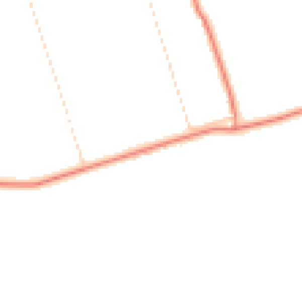 Daytime road noise heatmap for PE12 0JF