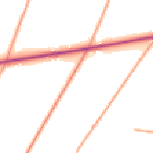 Daytime road noise heatmap for PE12 0SD