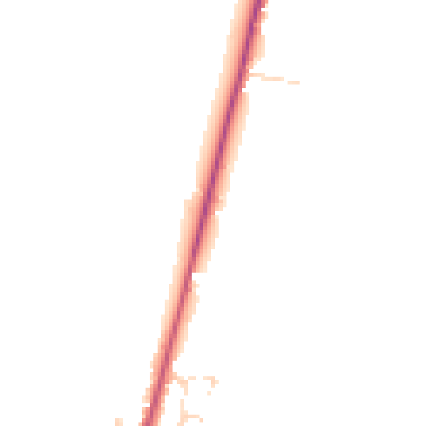 Daytime road noise heatmap for PE12 0XL