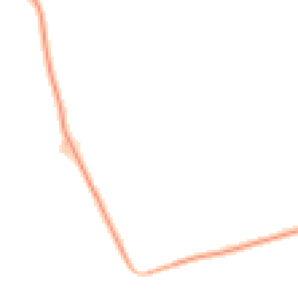 Night-time road noise heatmap for PE12 6EH