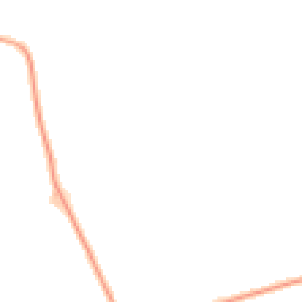 Night-time road noise heatmap for PE12 6FQ