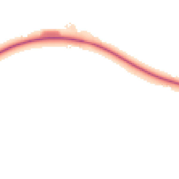 Night-time road noise heatmap for PE12 6GN