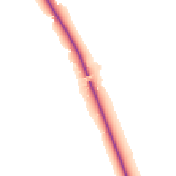Night-time road noise heatmap for PE12 6LH