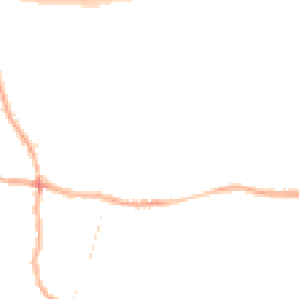 Night-time road noise heatmap for PE12 7AS