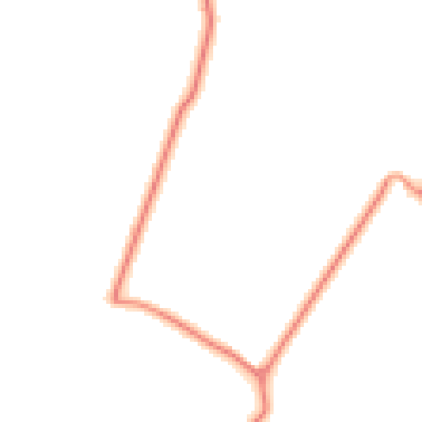 Daytime road noise heatmap for PE12 8BY