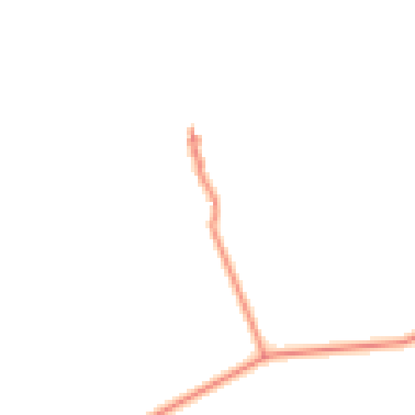 Daytime road noise heatmap for PE12 8EG