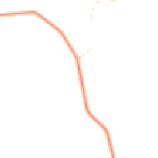 Daytime road noise heatmap for PE12 8EJ