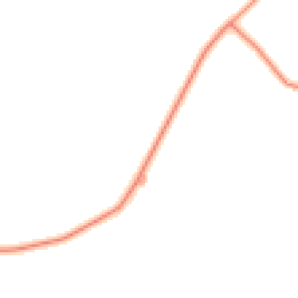 Daytime road noise heatmap for PE12 8EL