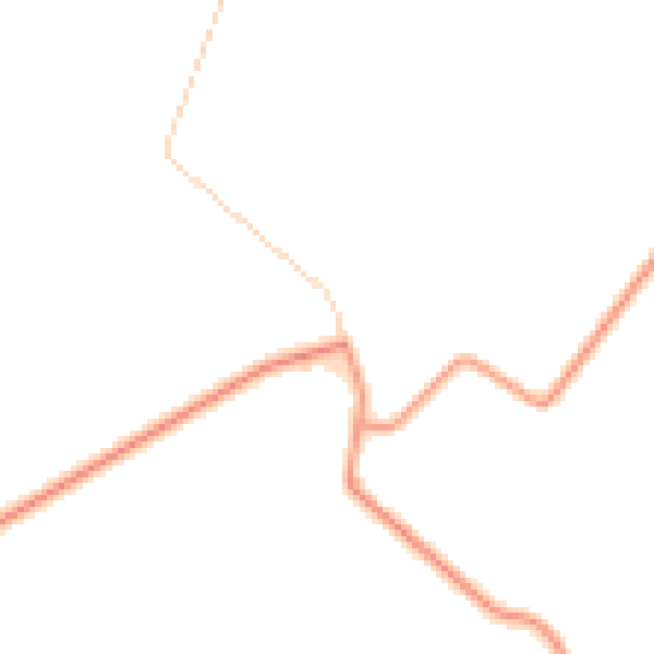 Daytime road noise heatmap for PE12 8EQ