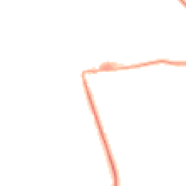 Daytime road noise heatmap for PE12 8HF
