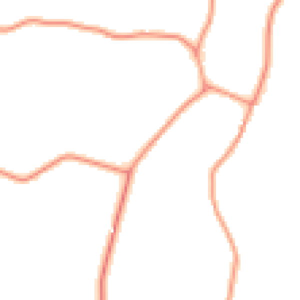 Daytime road noise heatmap for PE12 8NL