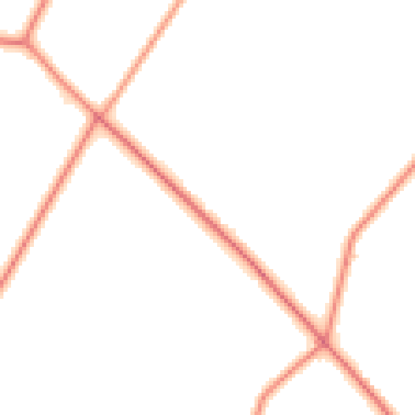 Daytime road noise heatmap for PE12 8SH