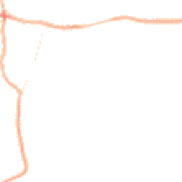 Night-time road noise heatmap for PE12 8TF