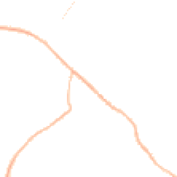 Night-time road noise heatmap for PE12 9DD